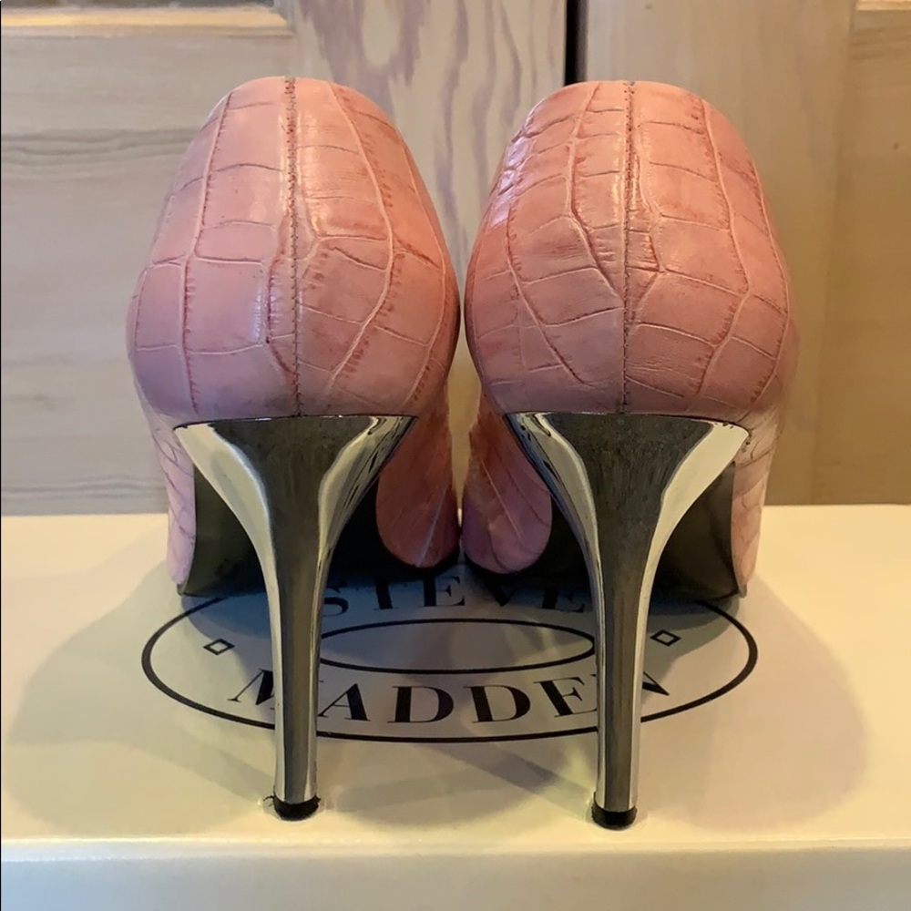 HP!!Steve Madden High Heel Crocodile Pumps Shoes